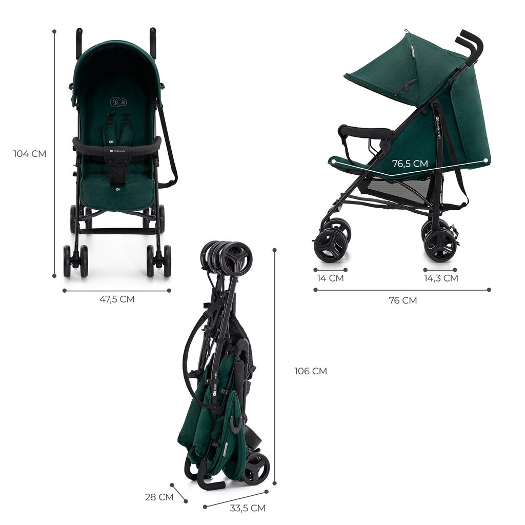 KINDERKRAFT Kočík golfový Tik Green forest – Obrázok 9
