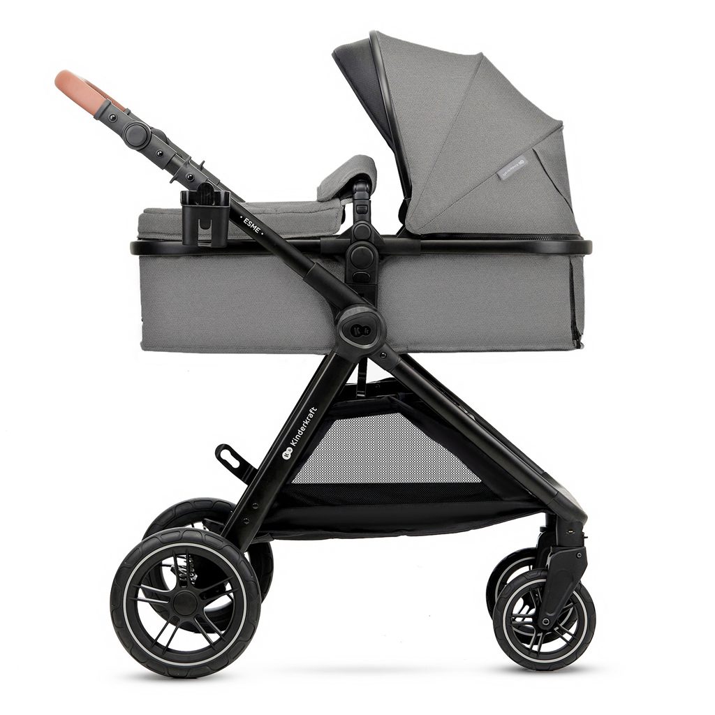 KINDERKRAFT Kočík kombinovaný 3v1 Esme Moonlight Grey – Obrázok 17