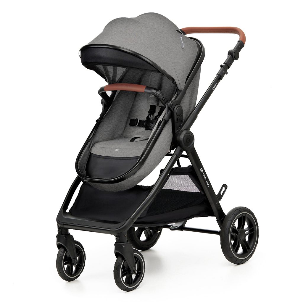 KINDERKRAFT Kočík kombinovaný 3v1 Esme Moonlight Grey – Obrázok 18