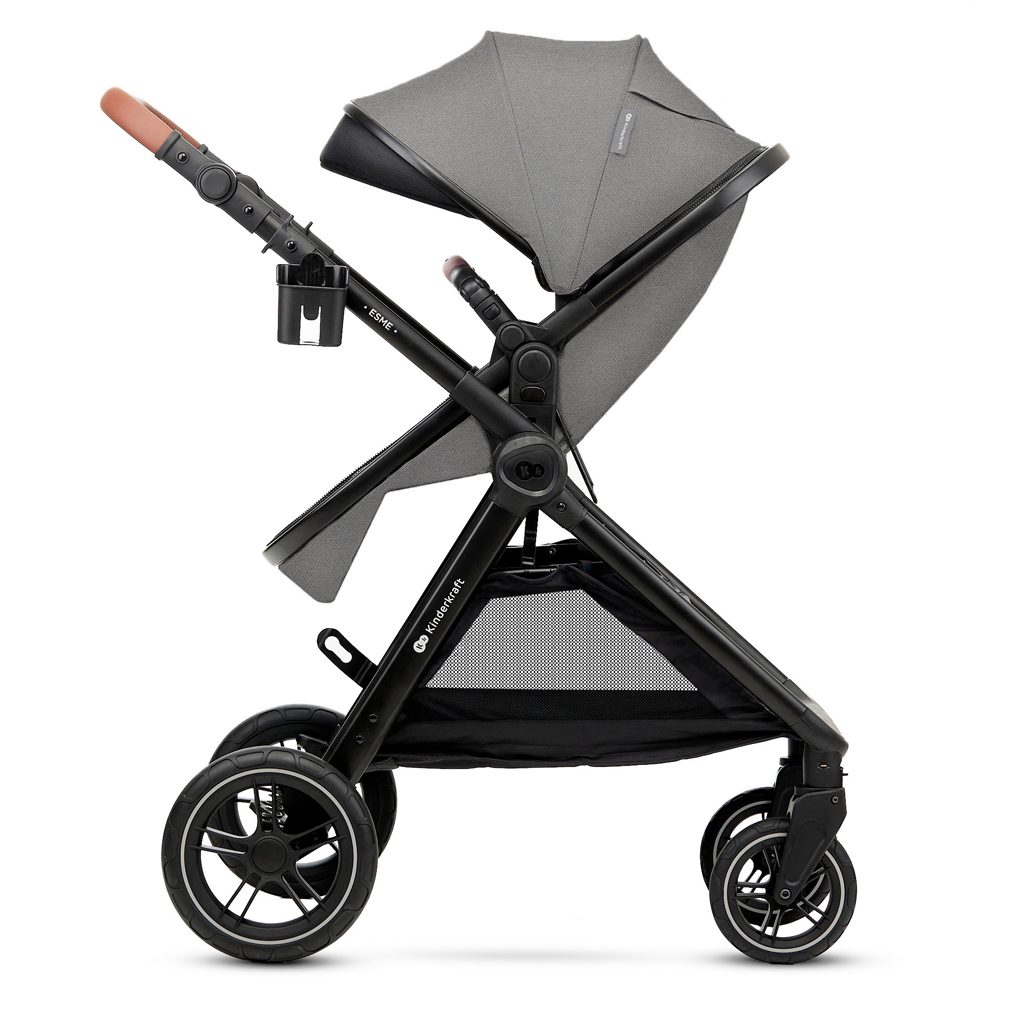 KINDERKRAFT Kočík kombinovaný 3v1 Esme Moonlight Grey – Obrázok 19