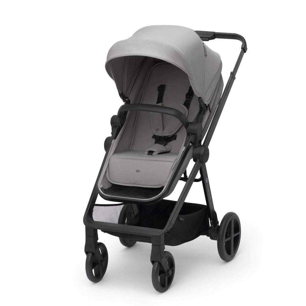 KINDERKRAFT Kočík kombinovaný 4v1 Newly Classic Grey + Mink PRO – Obrázok 10