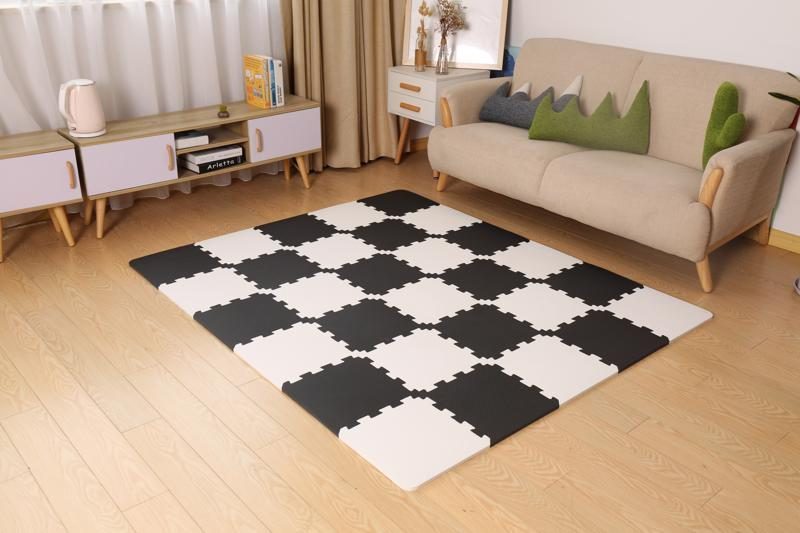 KINDERKRAFT Podložka penová puzzle Luno 150 x 180 cm Black, 30 ks – Obrázok 12
