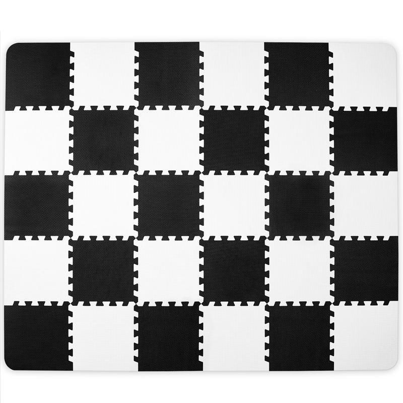 KINDERKRAFT Podložka penová puzzle Luno 150 x 180 cm Black, 30 ks – Obrázok 5