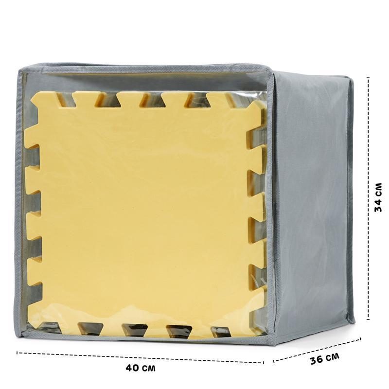 KINDERKRAFT Podložka penová puzzle Luno 150 x 180 cm Yellow, 30 ks – Obrázok 22