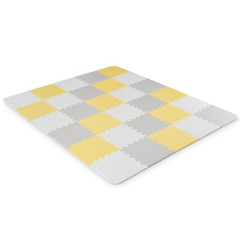 KINDERKRAFT Podložka penová puzzle Luno 150 x 180 cm Yellow, 30 ks – Obrázok 6