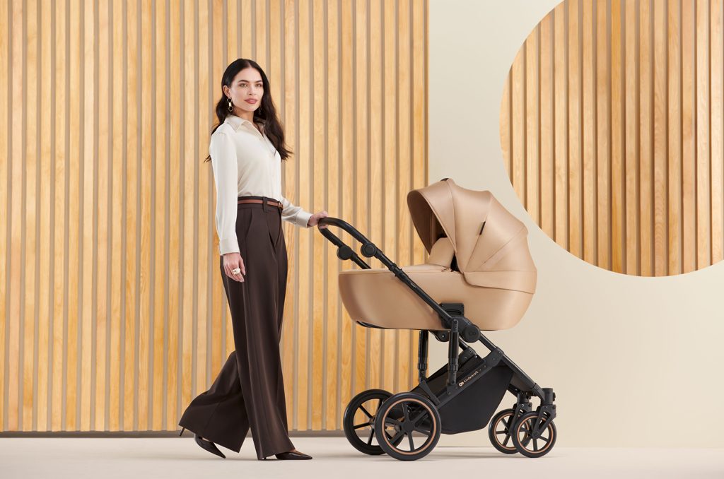 KINDERKRAFT SELECT Kočík kombinovaný 3v1 Prime 2 Dark Green, Premium – Obrázok 15