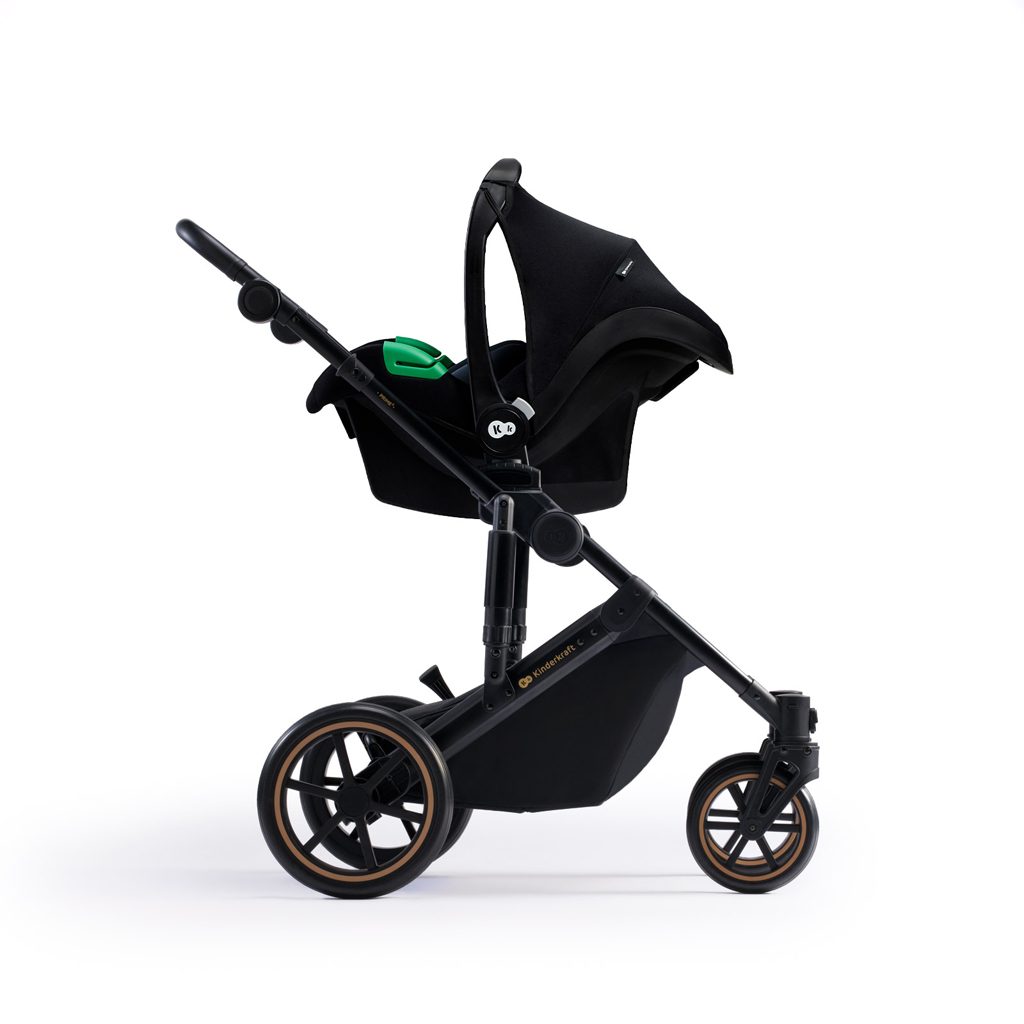 KINDERKRAFT SELECT Kočík kombinovaný 3v1 Prime 2 Dark Green, Premium – Obrázok 6