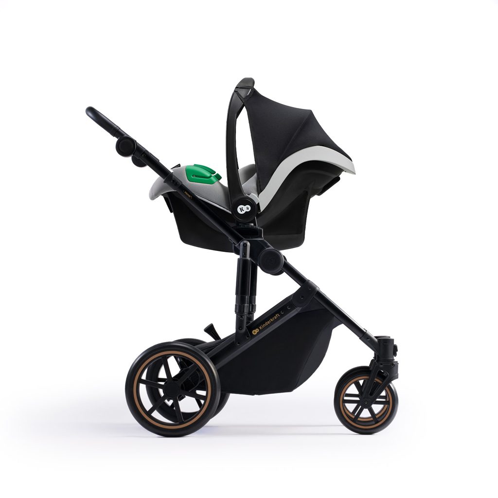KINDERKRAFT SELECT Kočík kombinovaný 3v1 Prime 2 Shadow Grey, Premium – Obrázok 6