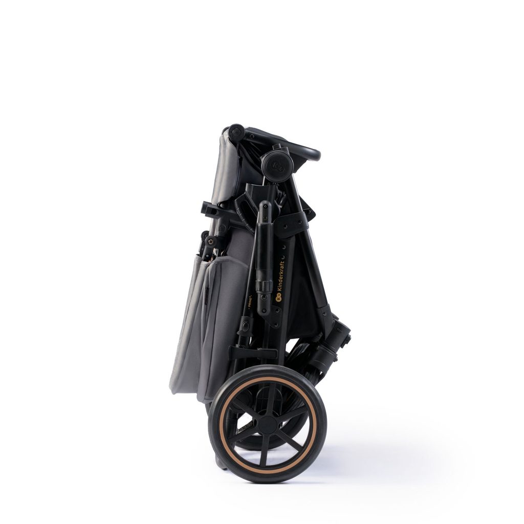 KINDERKRAFT SELECT Kočík kombinovaný 3v1 Prime 2 Shadow Grey, Premium – Obrázok 9