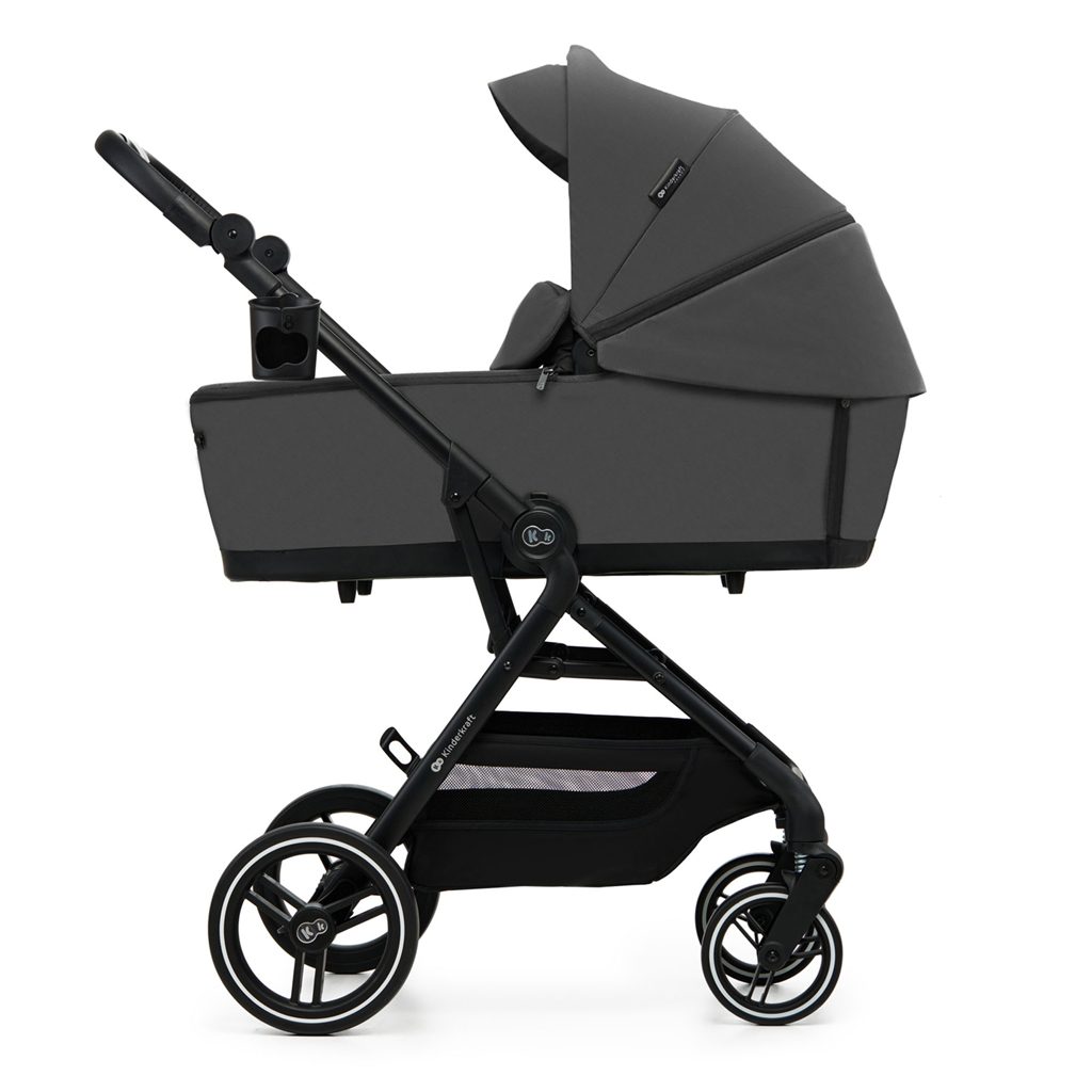 KINDERKRAFT SELECT Kočík kombinovaný Yoxi 2v1 Moonlight Grey – Obrázok 8
