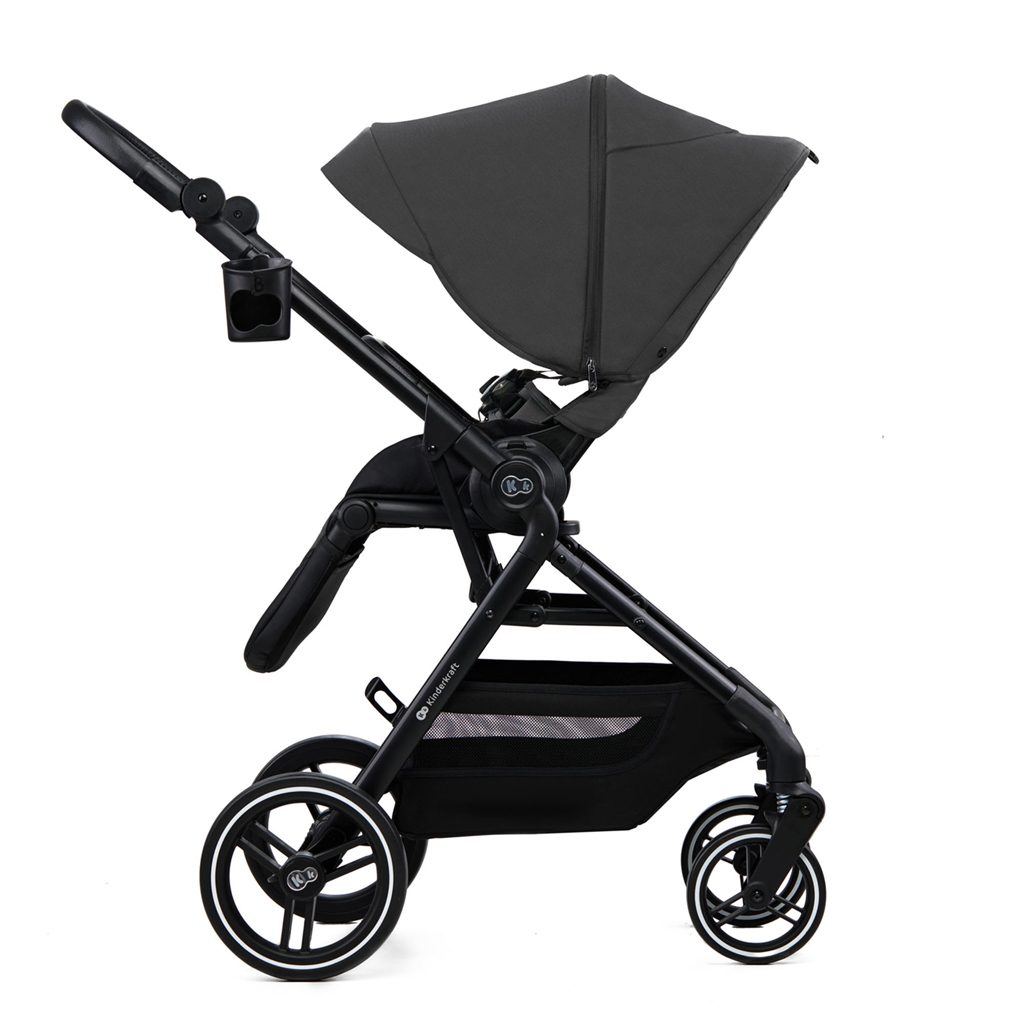 KINDERKRAFT SELECT Kočík kombinovaný Yoxi 2v1 Moonlight Grey – Obrázok 10