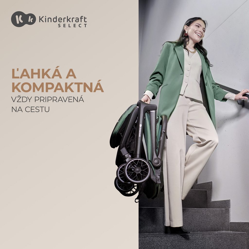 KINDERKRAFT SELECT Kočík športový Nubi 2 Cloudy Grey – Obrázok 11
