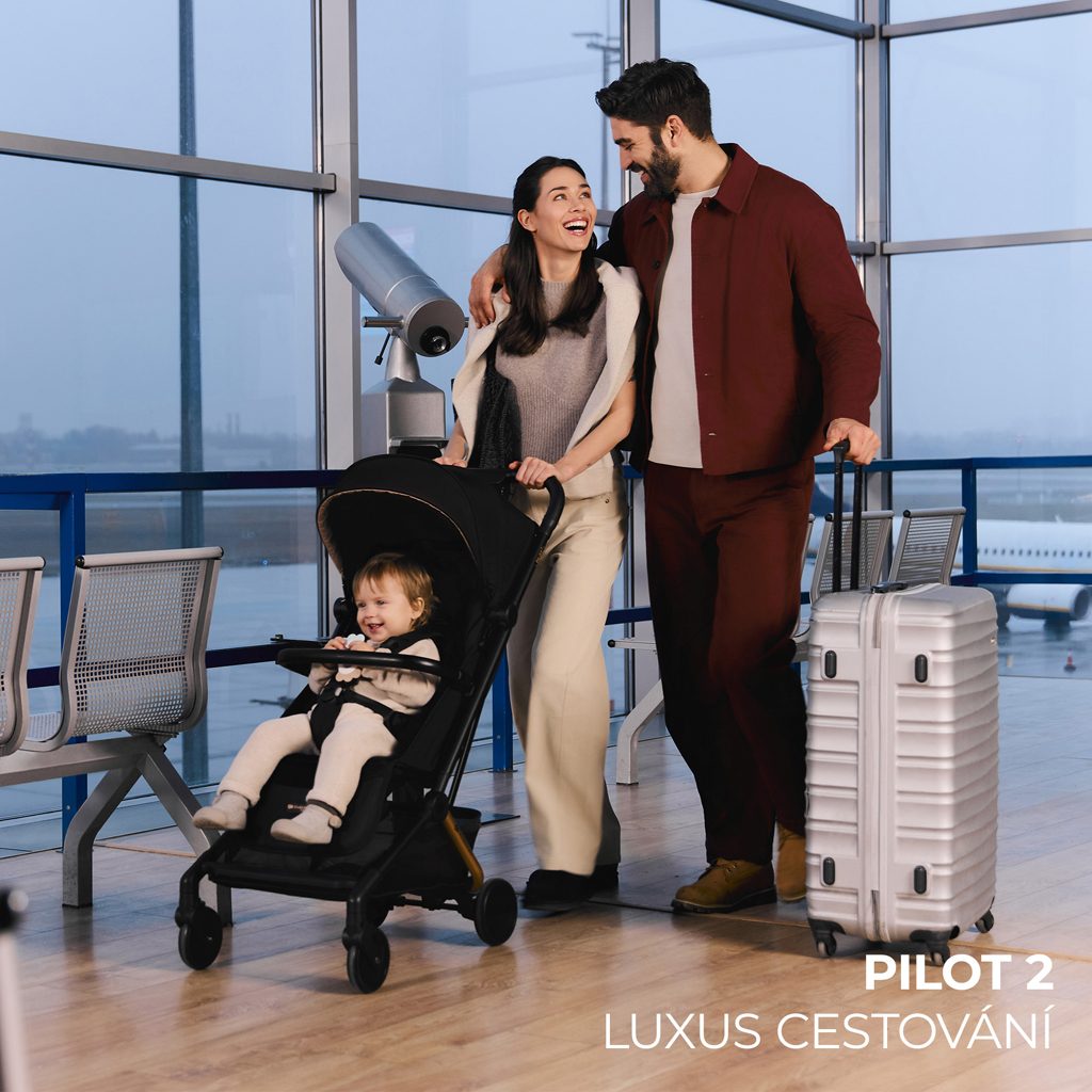 KINDERKRAFT SELECT Kočík športový Pilot 2 Black – Obrázok 3