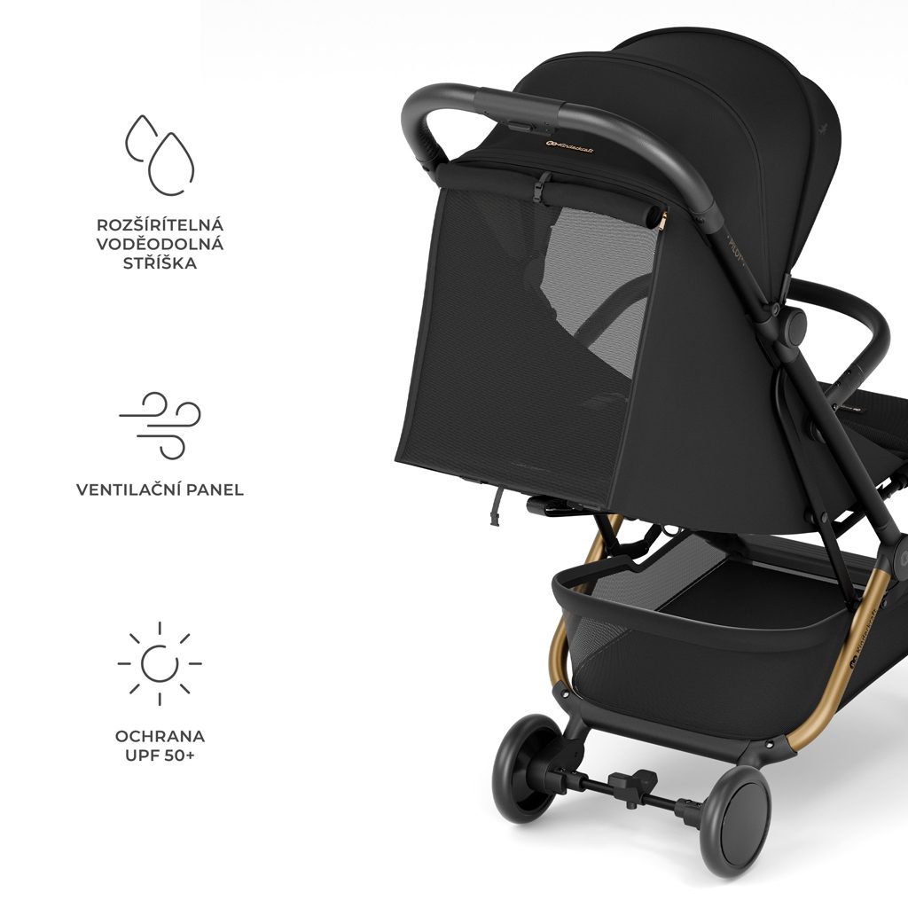 KINDERKRAFT SELECT Kočík športový Pilot 2 Black – Obrázok 7
