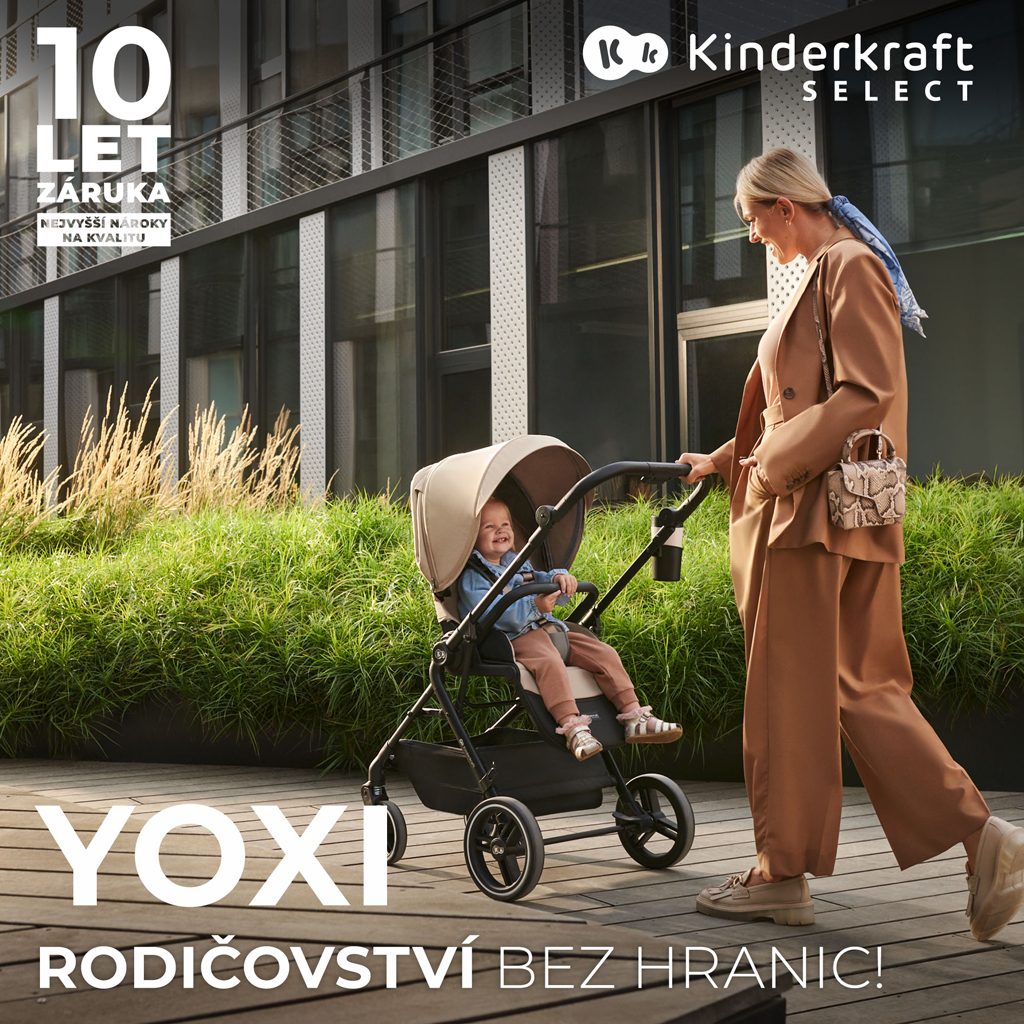 KINDERKRAFT SELECT Kočík športový Yoxi Mystic Green – Obrázok 3