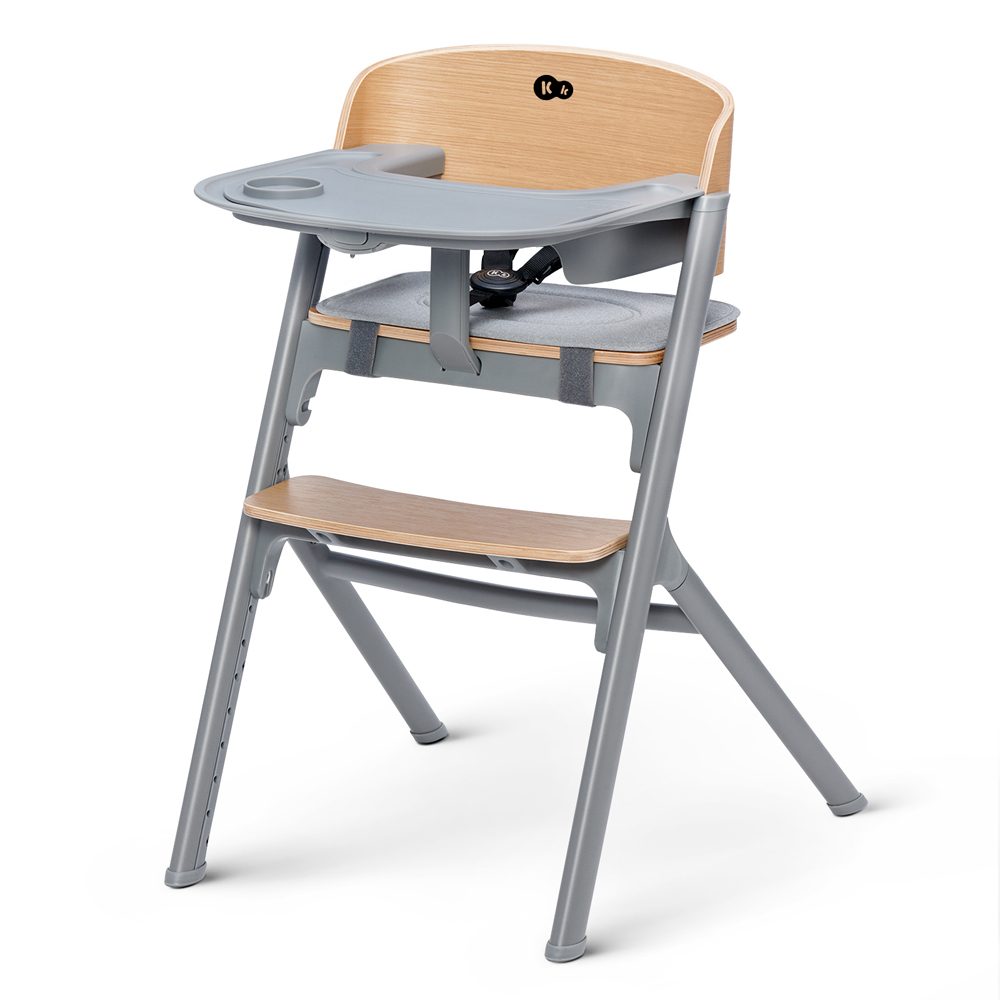 KINDERKRAFT SELECT Set jedálenská stolička Livy Oak + lehátko Calmee, Premium – Obrázok 3