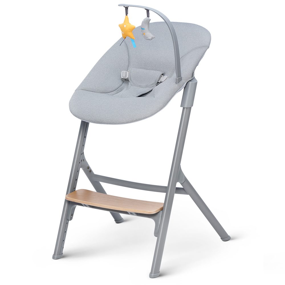 KINDERKRAFT SELECT Set jedálenská stolička Livy Oak + lehátko Calmee, Premium – Obrázok 7