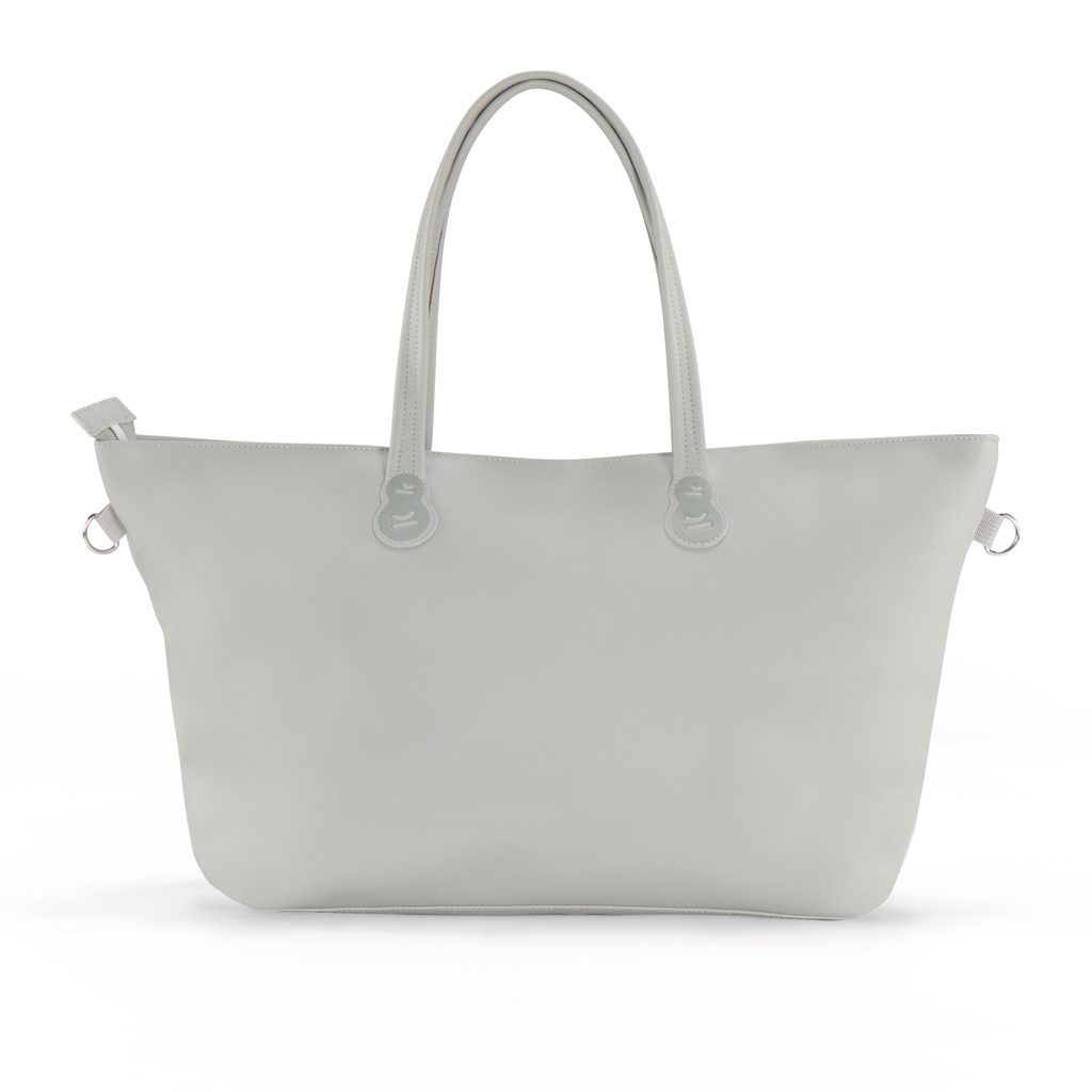KINDERKRAFT SELECT Taška prebaľovacia Treasurebag Light Grey Nature Vibes, Premium – Obrázok 4
