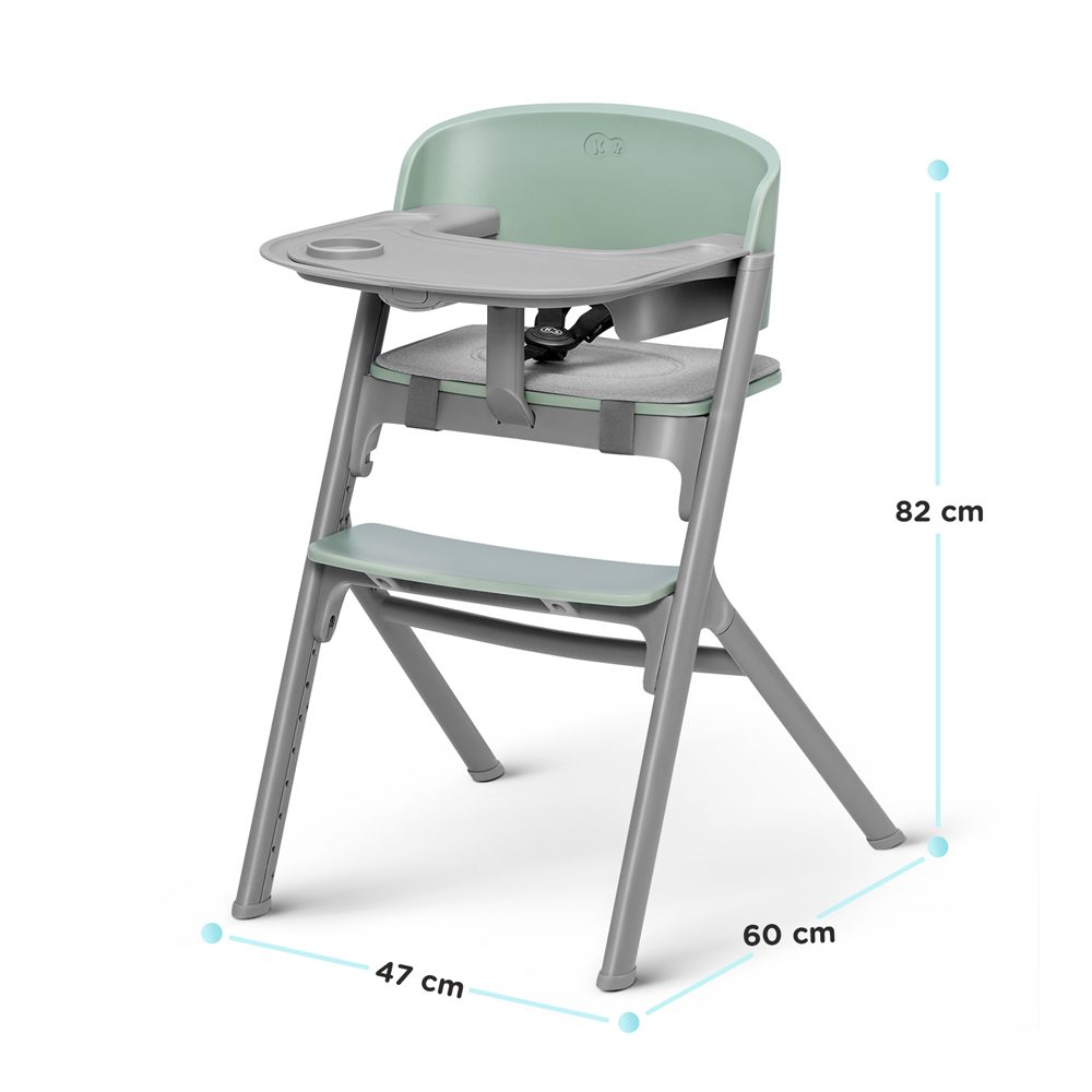 KINDERKRAFT SELECT Stolička jedálenská LIVY Aster Pink, Premium – Obrázok 6