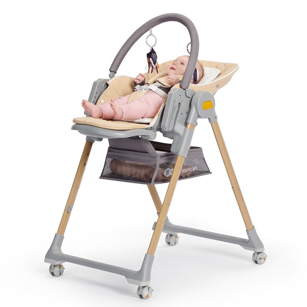 KINDERKRAFT SELECT Stolička jedálenská Lastree Grey, Premium – Obrázok 7