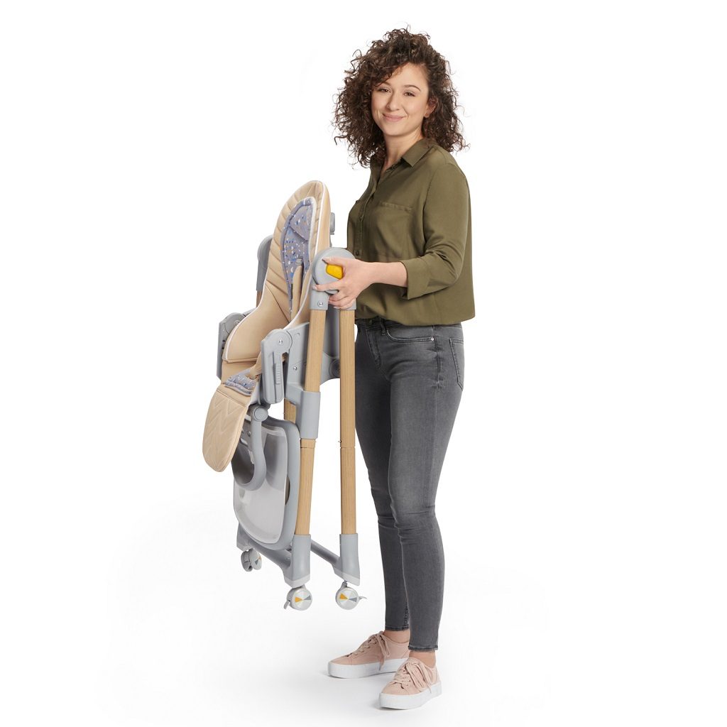KINDERKRAFT SELECT Stolička jedálenská Lastree Wood, Premium – Obrázok 12