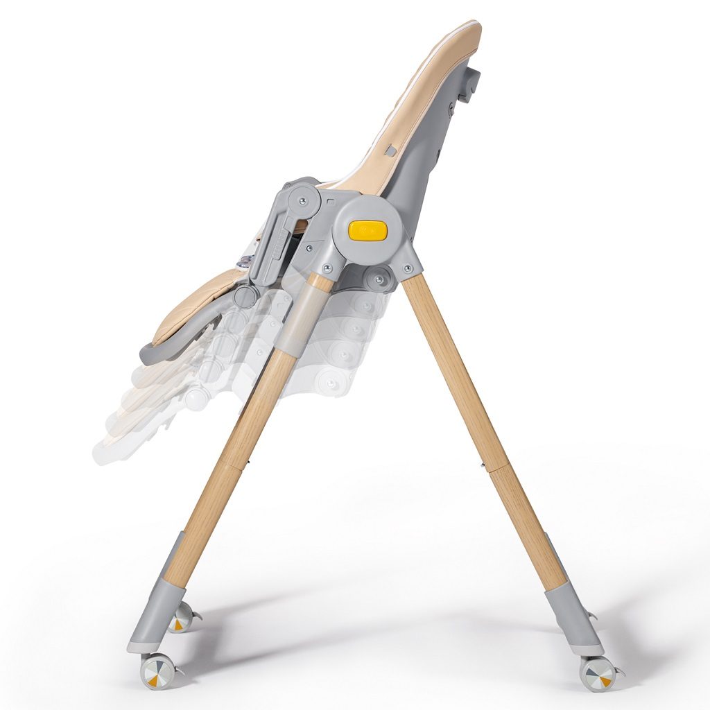 KINDERKRAFT SELECT Stolička jedálenská Lastree Wood, Premium – Obrázok 8