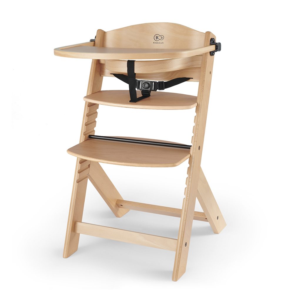 KINDERKRAFT Stolička jedálenská Enock Wooden – Obrázok 2