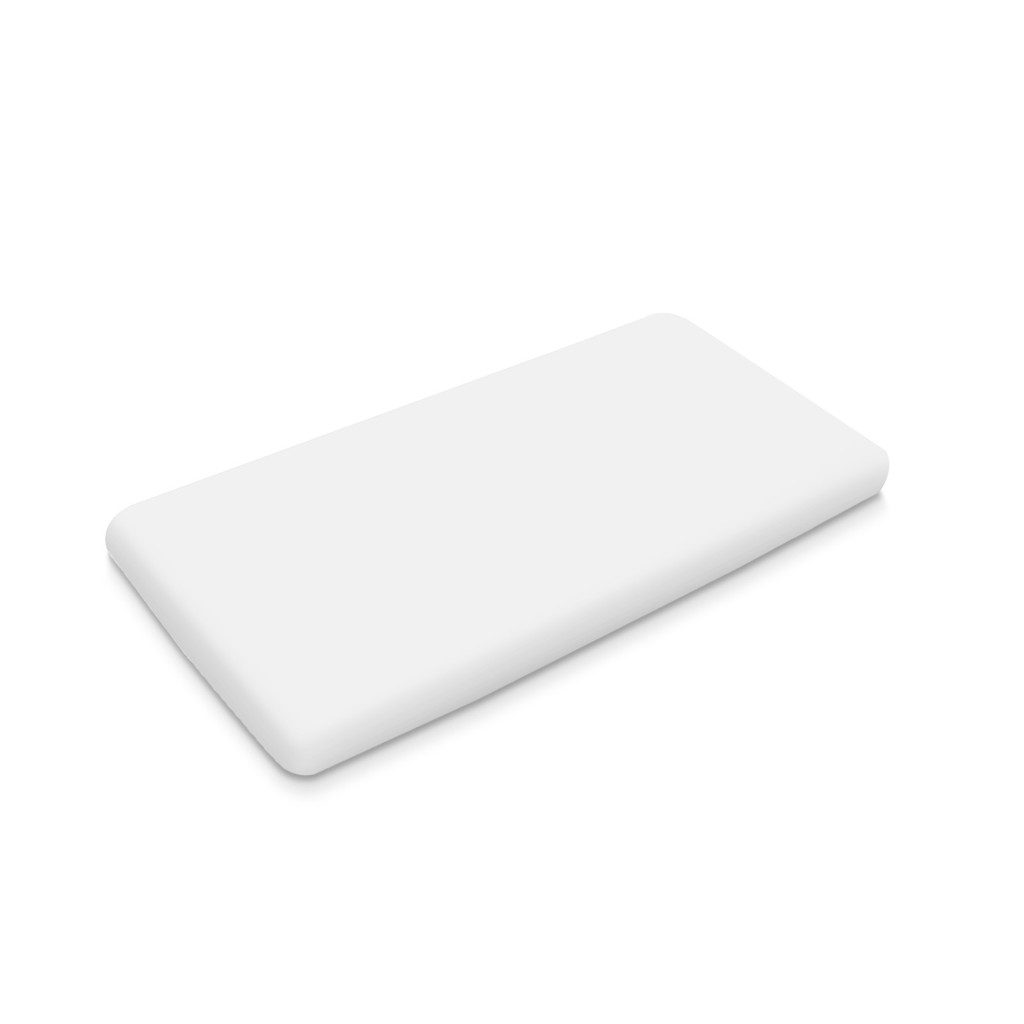 KLUPS Plachta do postieľky s gumičkou white 120x60 cm – Obrázok 2