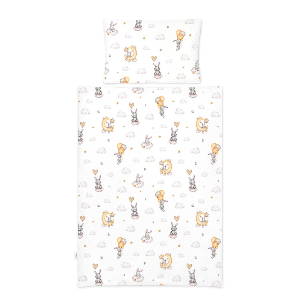 KLUPS Bielizeň posteľná 2-dielna Bunny 100x135 +40x60 cm – Obrázok 2