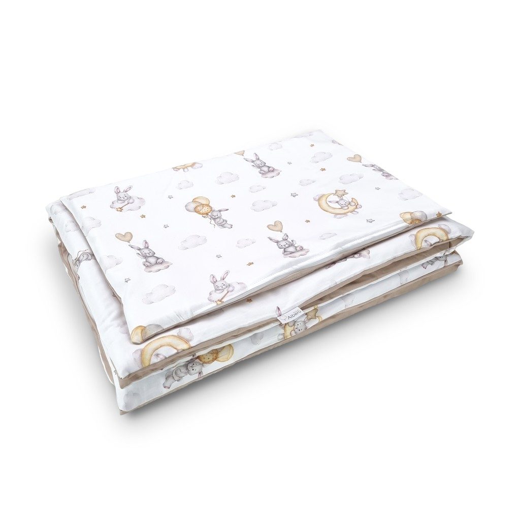 KLUPS Bielizeň posteľná 2-dielna Bunny 100x135 +40x60 cm – Obrázok 4