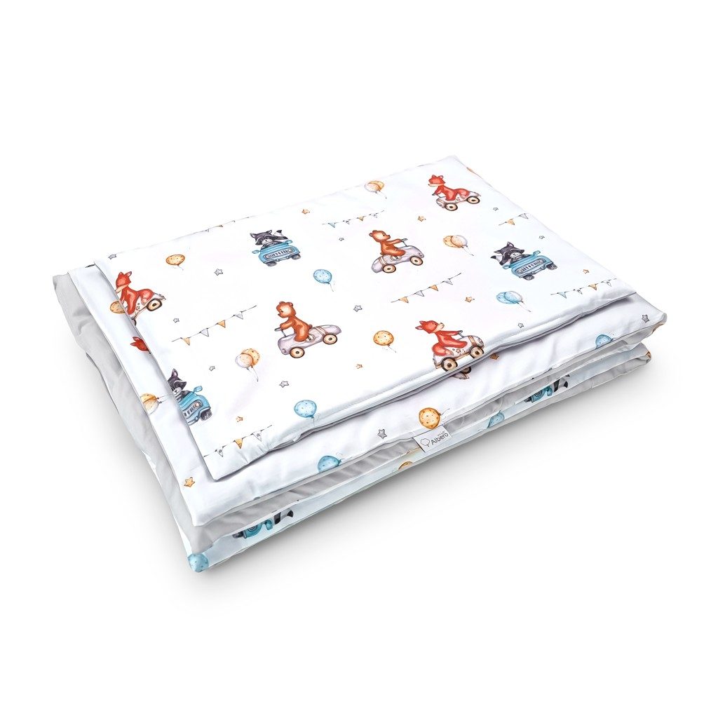 KLUPS Bielizeň posteľná 2-dielna Cars 100x135 +40x60 cm – Obrázok 4
