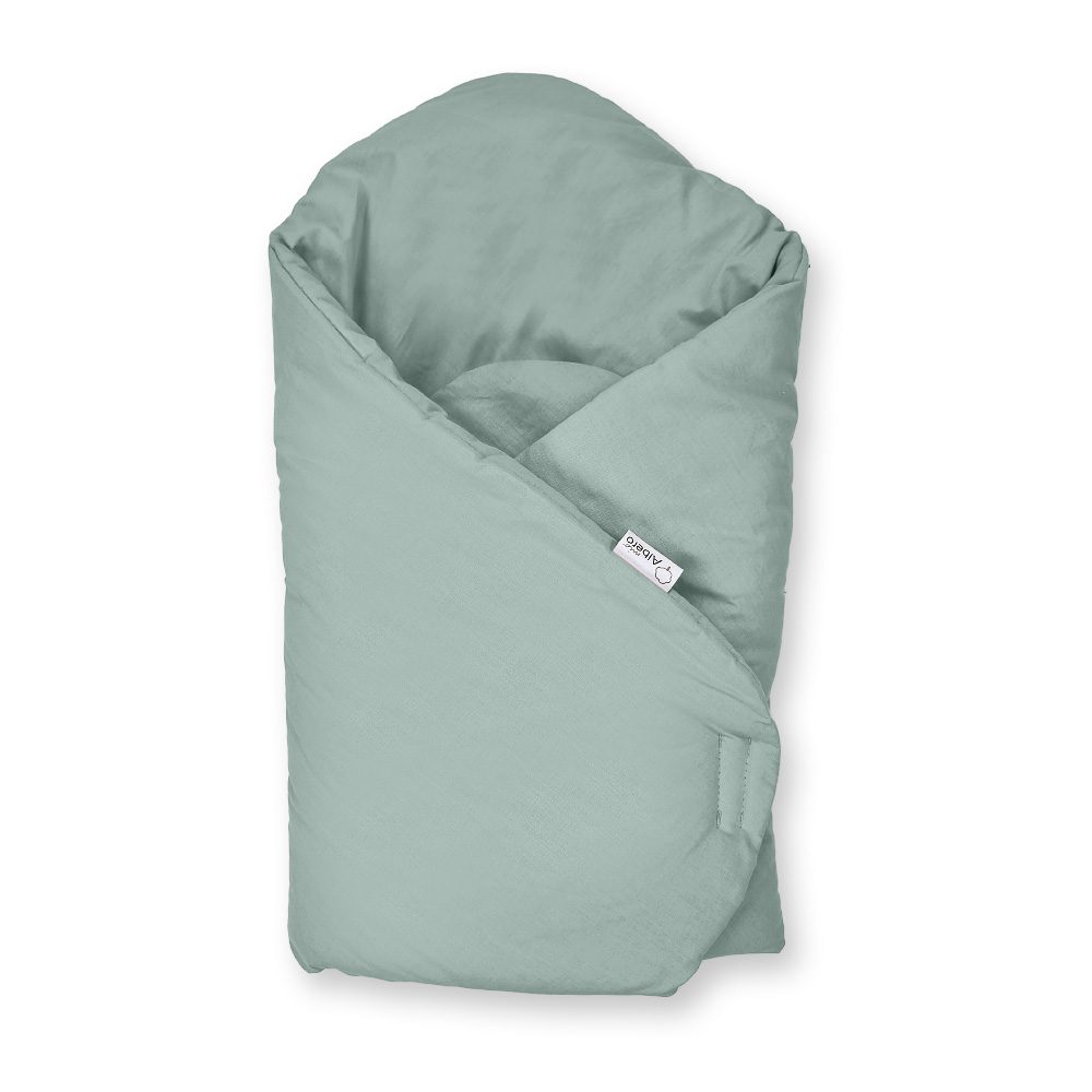 KLUPS Zavinovačka bez vystuženia na suchý zips sage 75x75 cm – Obrázok 2