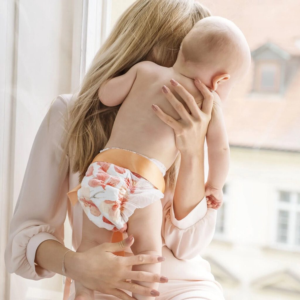 KOLORKY DAY Plienky jednorazové eko, kvety M (5-8 kg) 168 ks - MESAČNÁ ZÁSOBA – Obrázok 7