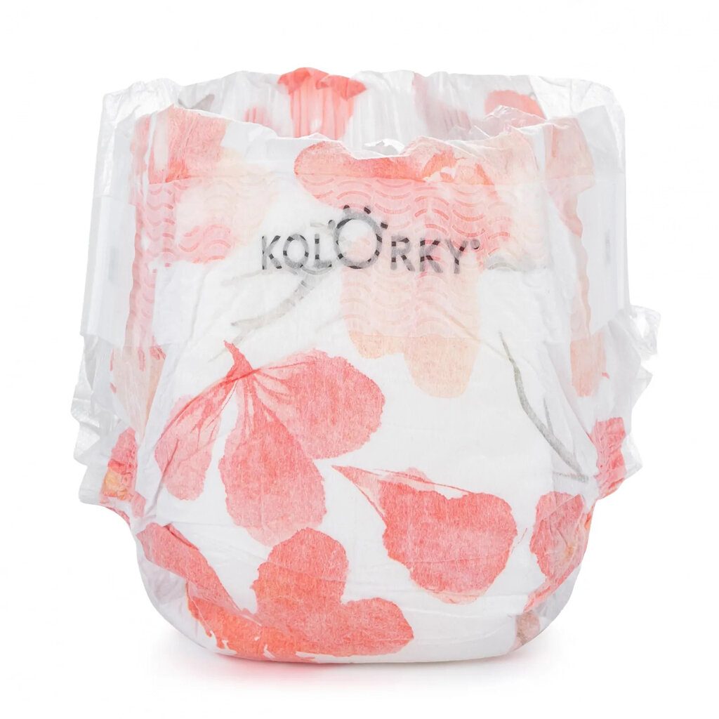 KOLORKY DAY Plienky jednorazové eko, kvety XL (12-16 kg) 136 ks - MESAČNÁ ZÁSOBA – Obrázok 8