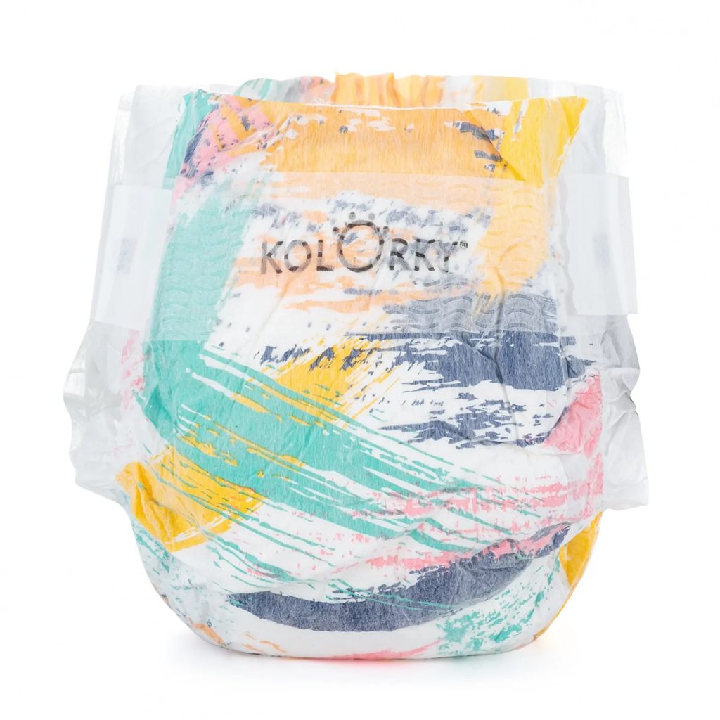 KOLORKY DAY Plienky jednorazové eko, štetec XL (12-16 kg) 136 ks - MESAČNÁ ZÁSOBA – Obrázok 8