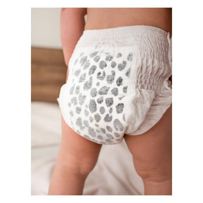 KOLORKY DELUXE VELVET PANTS Wild Nohavičky plienkové jednorazové eko L (8-13 kg) 76 ks – Obrázok 4