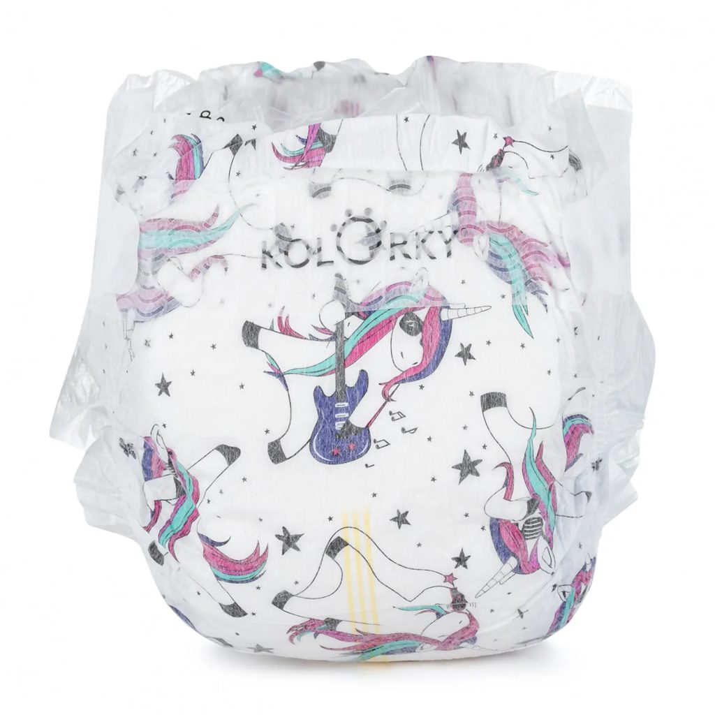 KOLORKY NIGHT Plienky jednorazové eko nočné L (8-13 kg) 19 ks – Obrázok 7