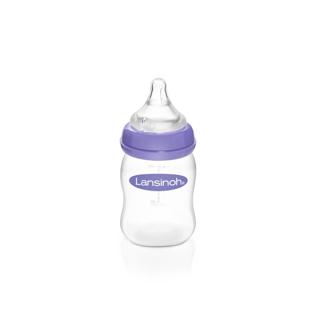 LANSINOH Fľaša dojčenská s NaturalWaveTM cumľom (M) 240 ml – Obrázok 5