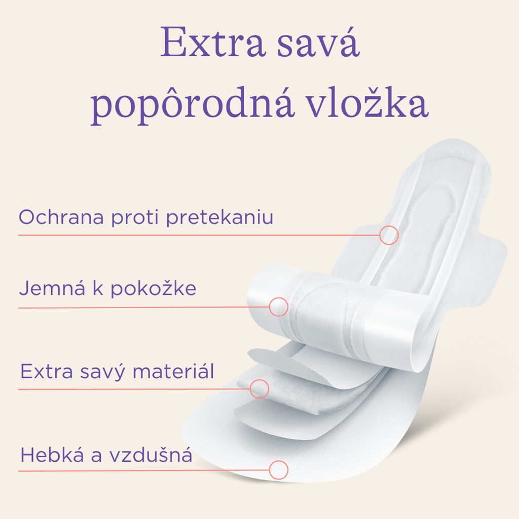 LANSINOH Vložky popôrodné extra savé L, 10 ks – Obrázok 7