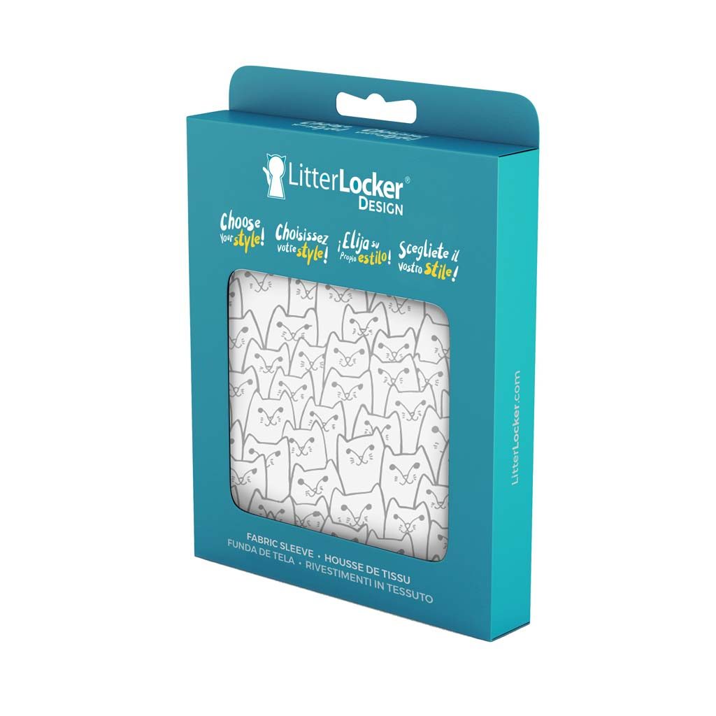 LITTER LOCKER Návlek na kôš Design Cats – Obrázok 2