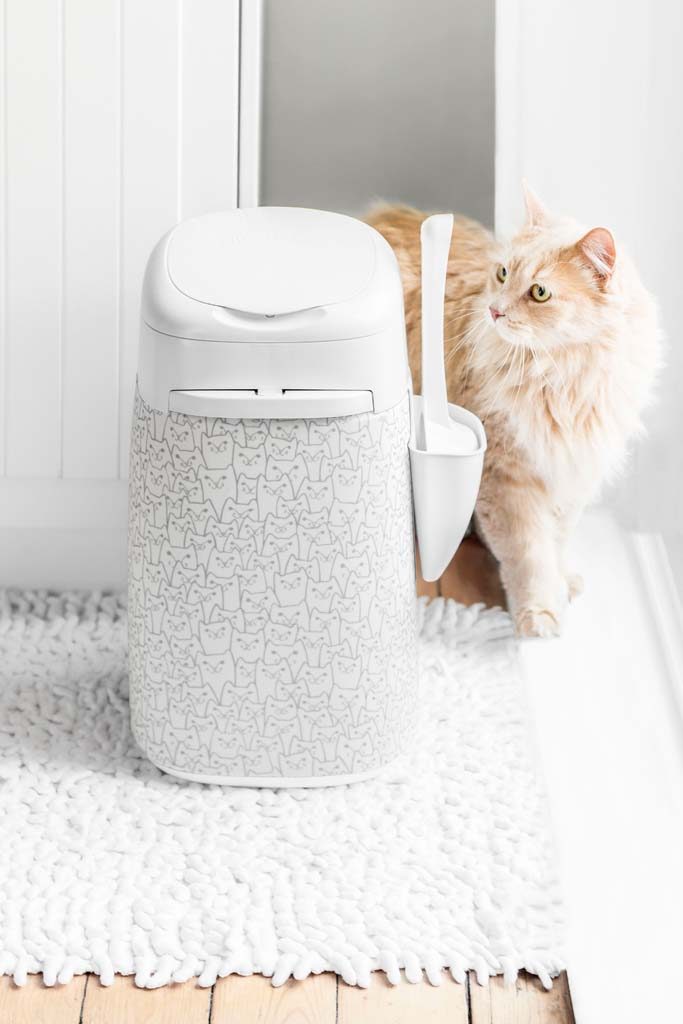 LITTER LOCKER Návlek na kôš Design Cats – Obrázok 4