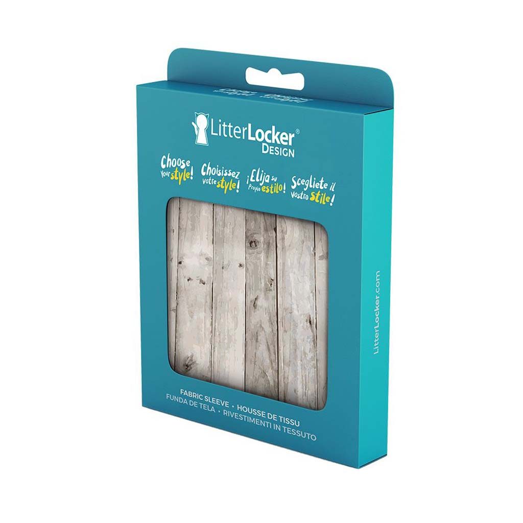 LITTER LOCKER Návlek na kôš Design Wood – Obrázok 2