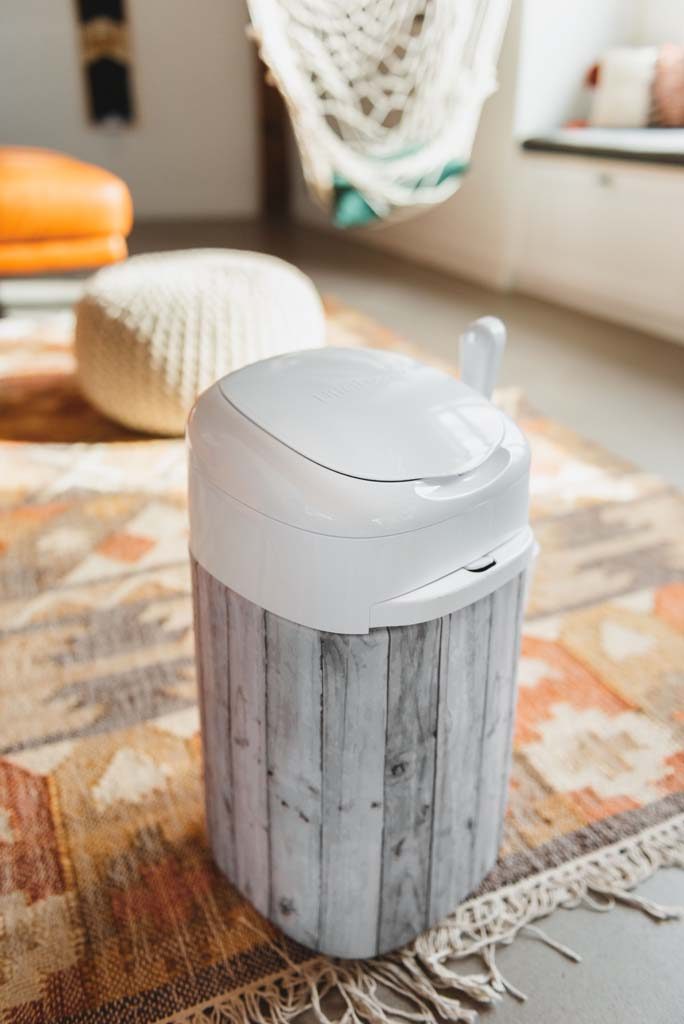LITTER LOCKER Návlek na kôš Design Wood – Obrázok 3