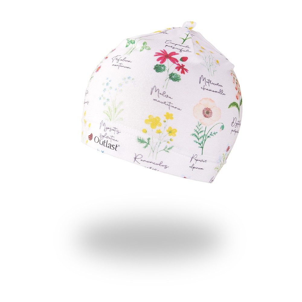 LITTLE ANGEL Čiapka tenká POTLAČ Outlast® 5 | 49-53 cm herbár – Obrázok 2
