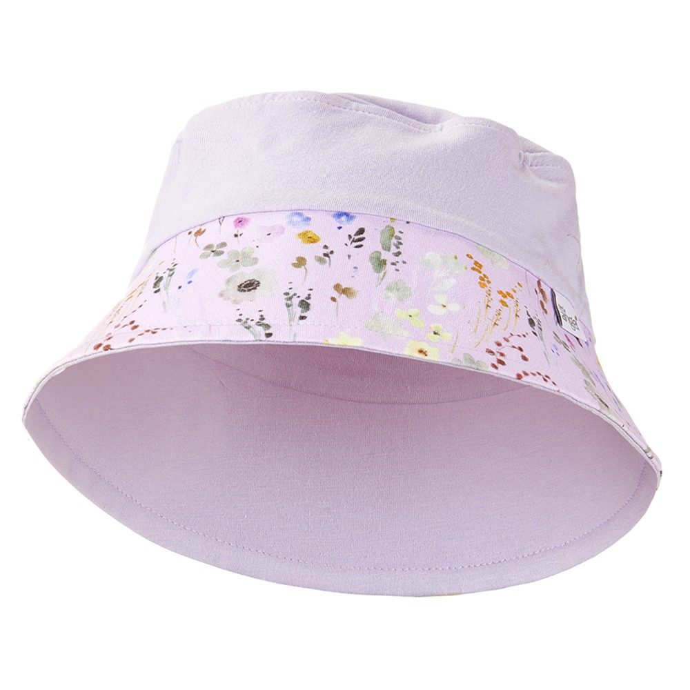 LITTLE ANGEL Klobúk tenký Outlast® 3 | 42-44 cm sv.fialová/sv.fialová lúka – Obrázok 2