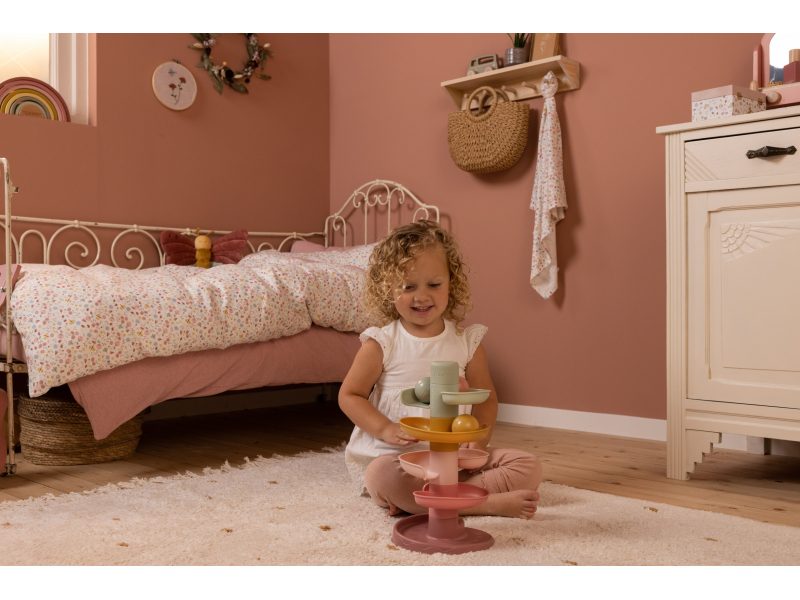 LITTLE DUTCH Dráha guľôčková Pink – Obrázok 7