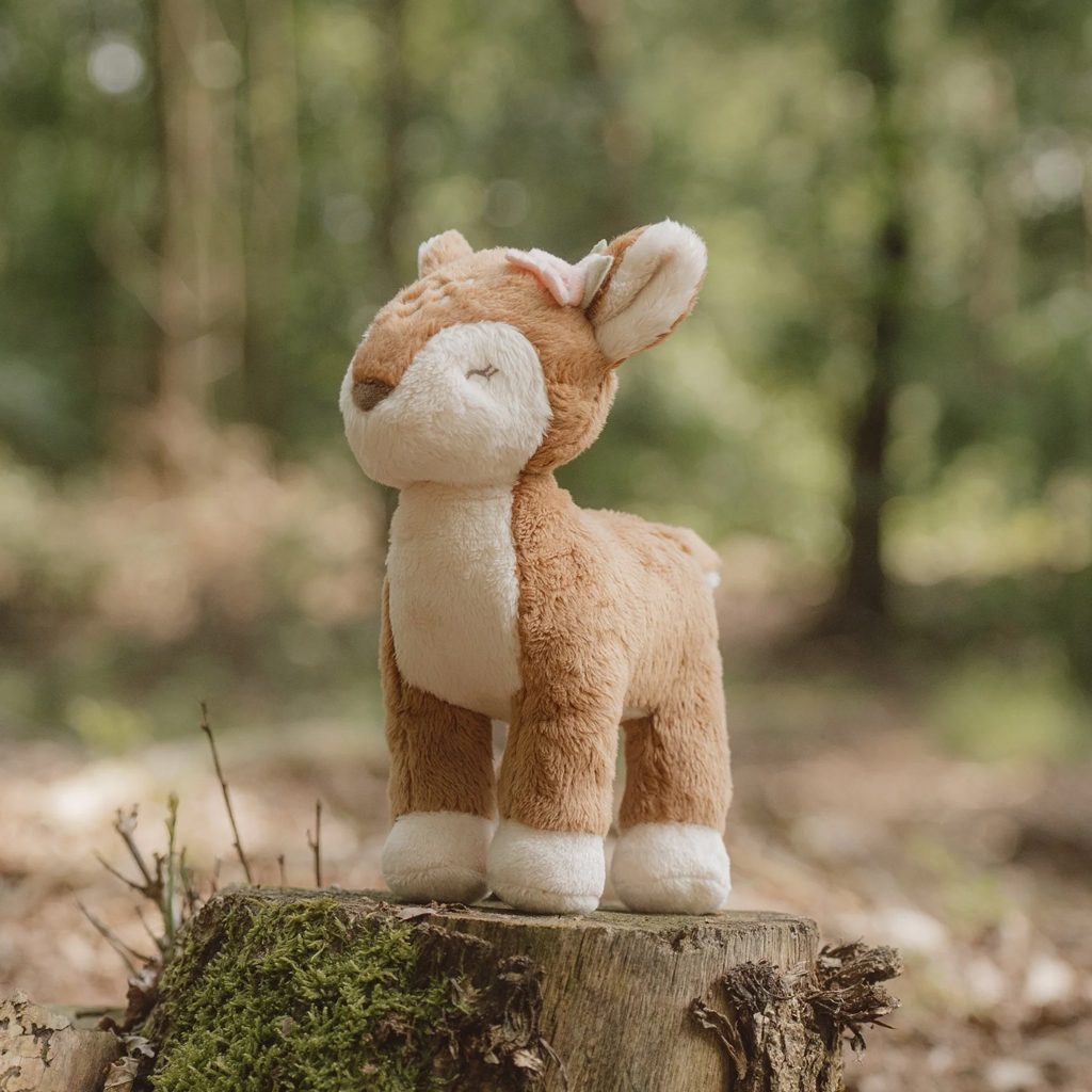 LITTLE DUTCH Hračka plyšová srnka Fairy garden – Obrázok 3