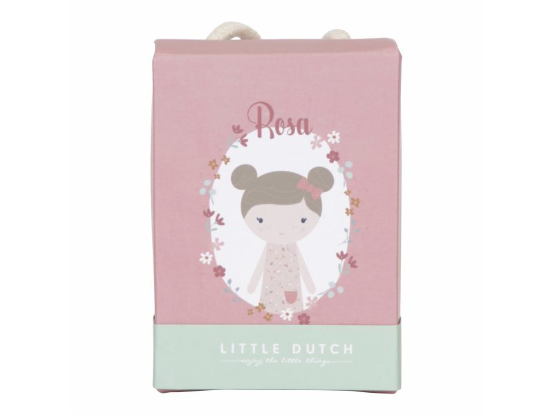 LITTLE DUTCH Bábika Rosa 10 cm – Obrázok 6
