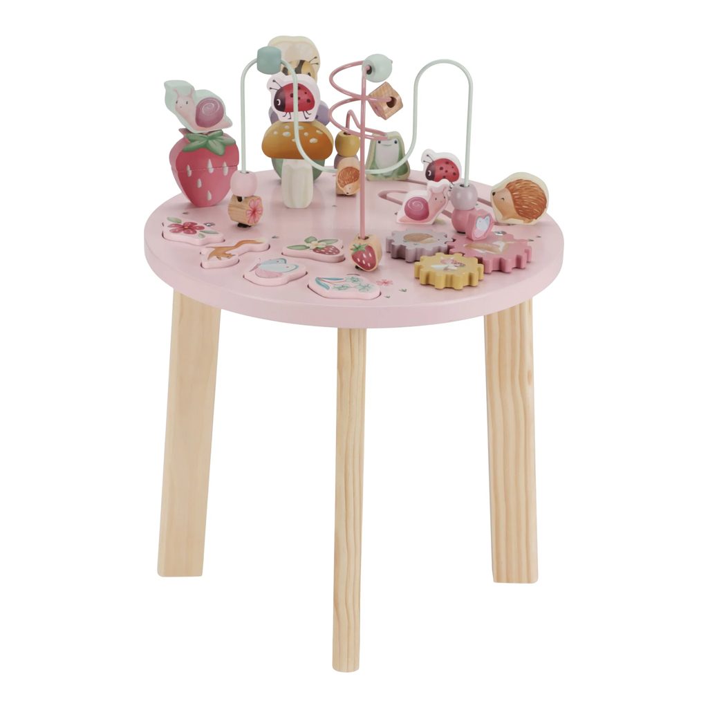 LITTLE DUTCH Stolček s aktivitami Fairy garden – Obrázok 2