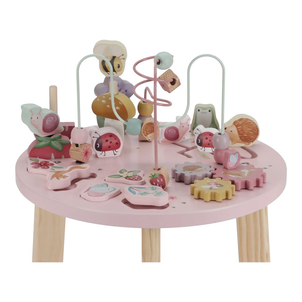 LITTLE DUTCH Stolček s aktivitami Fairy garden – Obrázok 6